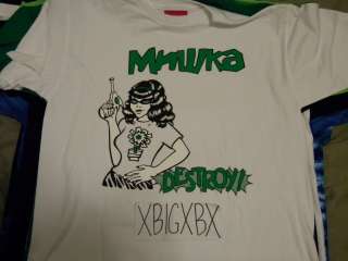 Mishka No One Knows Shirt T M Medium Green Day Kerplunk NYC 78 Ghost 