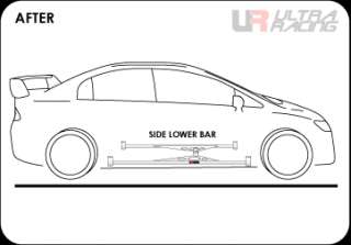 UR 16mm Rear Anti roll Bar: Toyota Starlet EP 80,82  