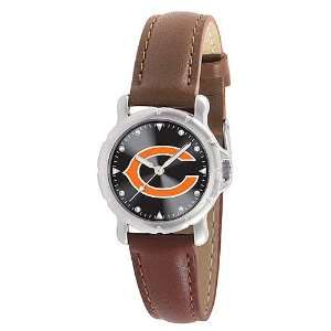 Gametime Chicago Bears Womens Brown Leather Watch  Sports 