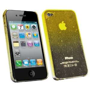  WalkNTalkOnline   Apple iPhone 4 Yellow Waterdrop Textured 