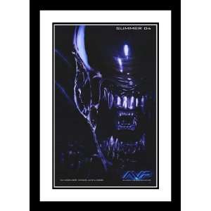 Alien Vs. Predator 20x26 Framed and Double Matted Movie Poster   Style 