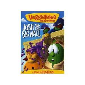  Veggie Tales Josh and the Big Wall DVD Toys & Games