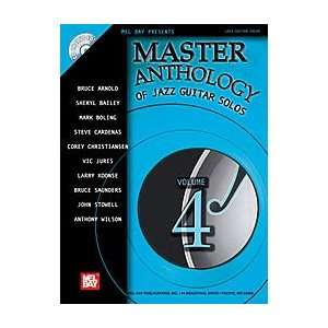  Master Anthology of Jazz Guitar Solos, Volume 4 Book/CD 