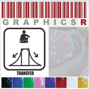Sticker Decal Graphic   Skateboarding Skate Board Trick Transfer A115 