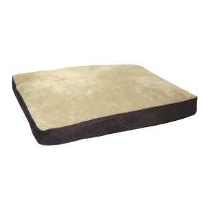  Snoozzy Simply Suede Gusset Floor Pillow Beige 30 x 40 