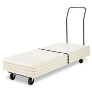  ALERA FTCART Folding Table Cart 20 1/2w X 72d Charcoal 