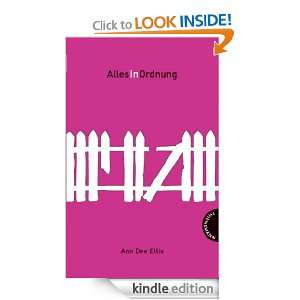 AllesInOrdnung (German Edition) Ann Dee Ellis  Kindle 