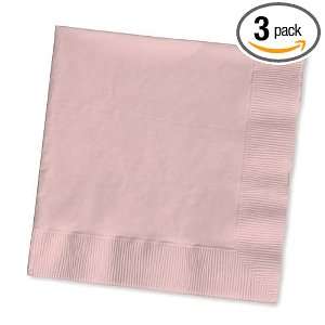 Creative Converting Paper Napkins, 2 Ply Luncheon Size, Pink Color 