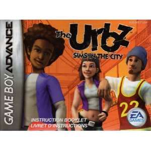 The Urbz   Sims in the City GBA Instruction Booklet (Game Boy Advance 