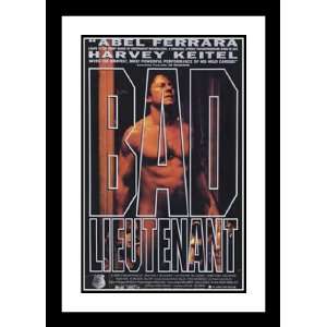 Bad Lieutenant 32x45 Framed and Double Matted Movie Poster   Style B 