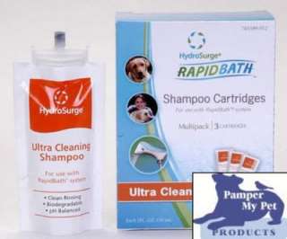 Rapid Bath Hydrosurge Shampoo Refill Cartridges   3 pk  