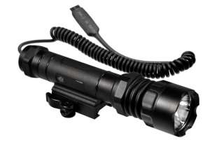 UTG Combat Gun LED Flashlight BLACK Tactical Rifle Carbine Shotgun 
