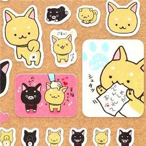 many little Iiwaken kitty stickers from Japan Toys 
