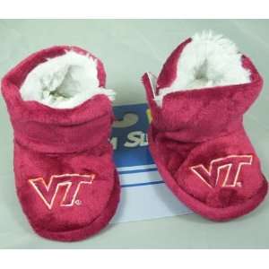   Virginia Tech Hokies NCAA Baby High Boot Slippers: Sports & Outdoors