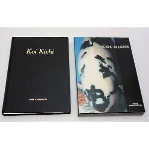 Koi Kichi Harcover by Peter Waddington Leather bound   Best Koi Book 