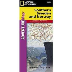  Southern Norway and Sweden Adventure Map