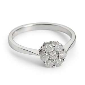   .50 Ct Diamond Seven Stone Rings and Jewelry Box Gift: Jewelry