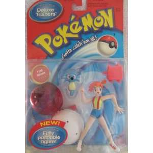  Pokemon Deluxe Trainers Misty and #116 Horsea 2000 Toys 