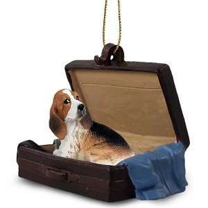    Basset Hound Traveling Companion Dog Ornament