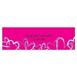   Hearts Wedding Favor Tag W1039 03 Quantity of 1: Home & Kitchen