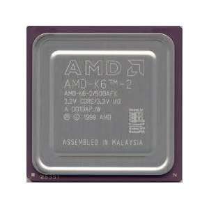  AMD   AMD CPU AMD K6 2/500AFX IN TRAYS PGA CPU: Computers 