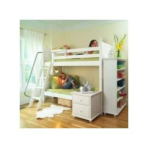  Maxtrix Kids Twin Medium High Bunk Bed: Home & Kitchen