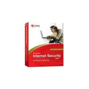  TREND MICRO INTERNET SECURITY PRO 2008 3 USER LICENSE 