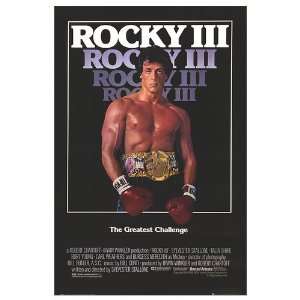  Rocky III Movie Poster, 23.25 x 36 (1982)