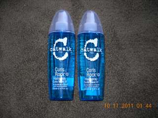 TIGI CATWALK Curls Rock Hairspray Large 6.76oz X2 Discontinued 