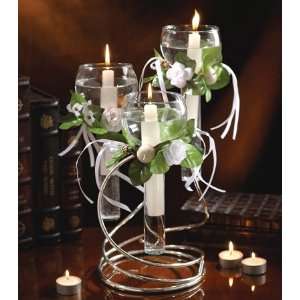  3 Piece Floating Candle Holders: Home & Kitchen