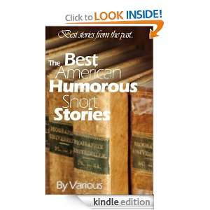 The Best American Humorous Short Stories  19th century short stories 