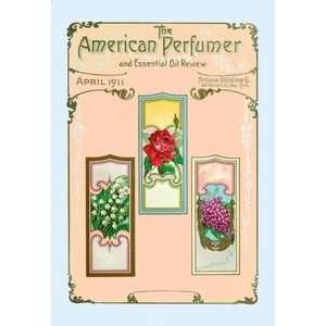 American Perfumer and Essential Oil Review, April 1911   12x18 Framed 