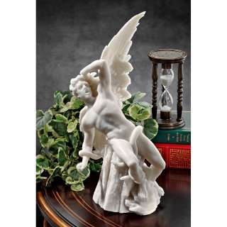 12 Fallen Angel Bonded Marble Statue Sculpture Figurine  