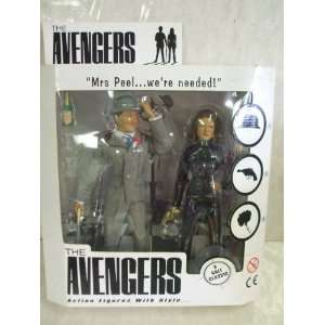  The Avengers Mrs Emma Peel and Mr John Steed Toys & Games