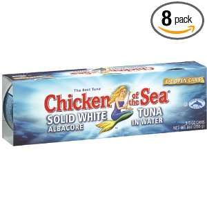 the Sea Tuna Solid White Albacore in Springwater, 9 Ounce Pop Top Cans 