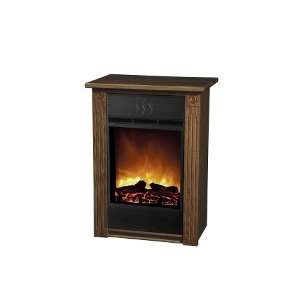  Heat Surge Accent Electric Fireplace with Amish Wood Frame 