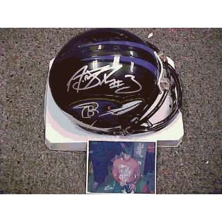  Matt Stover Autographed Mini Helmet