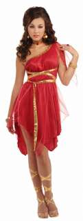 Womens Std. Ruby Red Goddess Costume  