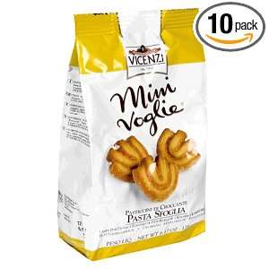 Vicenzi Mini Voglie Pasta Sfoglia, 6.17 Ounces (Pack of 10)  