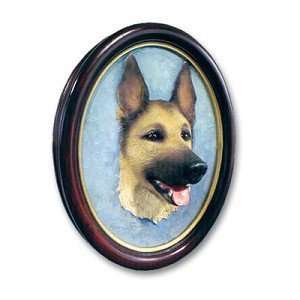 German Shepherd Sculptured 3D Dog Portrait