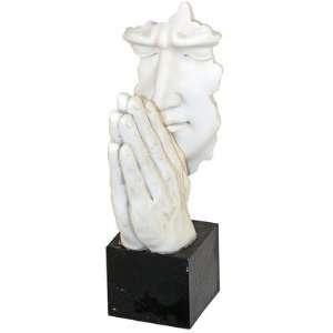  Vitruvian Praying Hands Sculpture