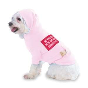   ROBOTS WINS Hooded (Hoody) T Shirt with pocket for your Dog or Cat