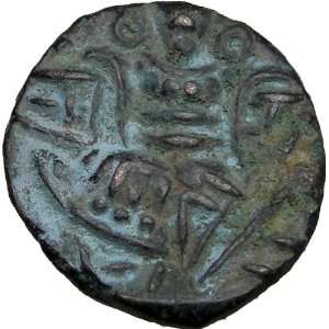  979AD Ancient INDIAN Coin QUEEN DIDDA RANI w/ Ardoxsho 