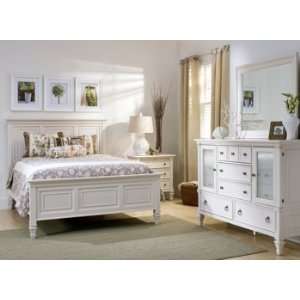  Somerset Alabaster 4Pc Queen Bedroom Set: Home & Kitchen