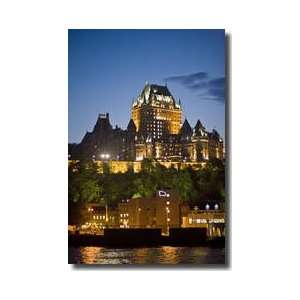 Chateau Frontenac Hotel Quebec Canada Giclee Print 