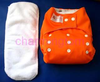 100 FashionBaby AIO One Size Cloth Diapers 100 Inserts all snap style 