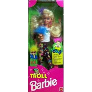 1992 troll barbie doll with mini troll doll by mattel buy new $ 29 20 