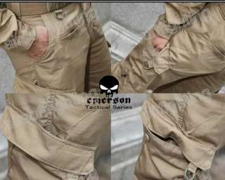 Airsoft Emerson Gen3 Tactical Integrated Training Pants Coyote Brown L 