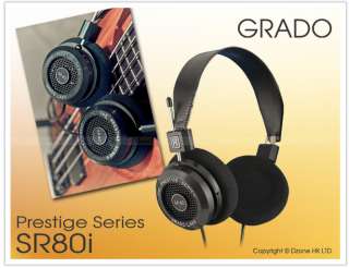 based on the popular sr80 the sr80i headphones from grado retain the 