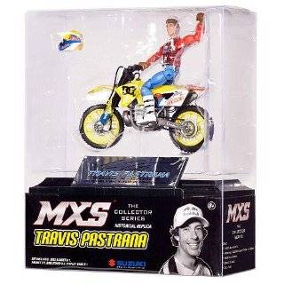   SUPERCROSS ACTION FIGURE with TOY DC SHOES SUZUKI RM250 MX MOTO